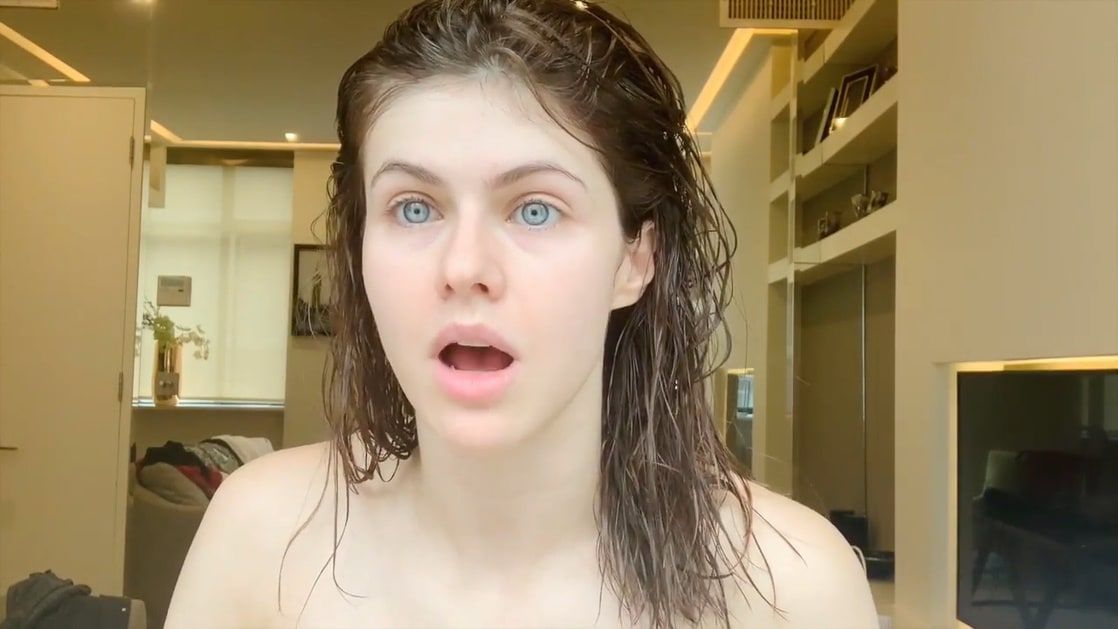 Alexandra Daddario Breast Photoshoot
