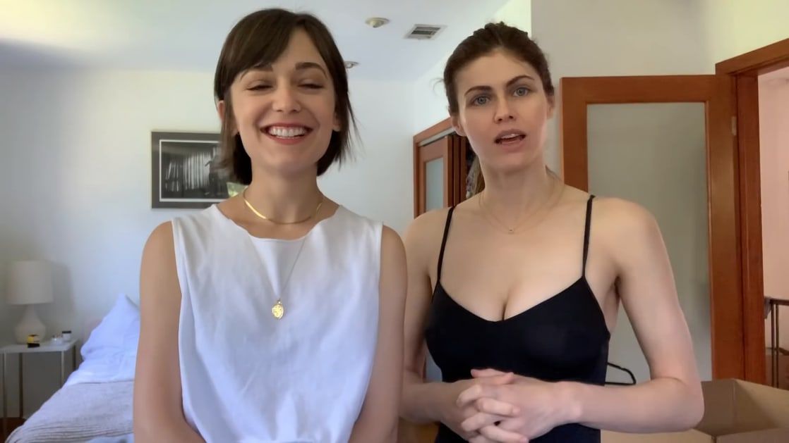 Alexandra Daddario Breast Photoshoot