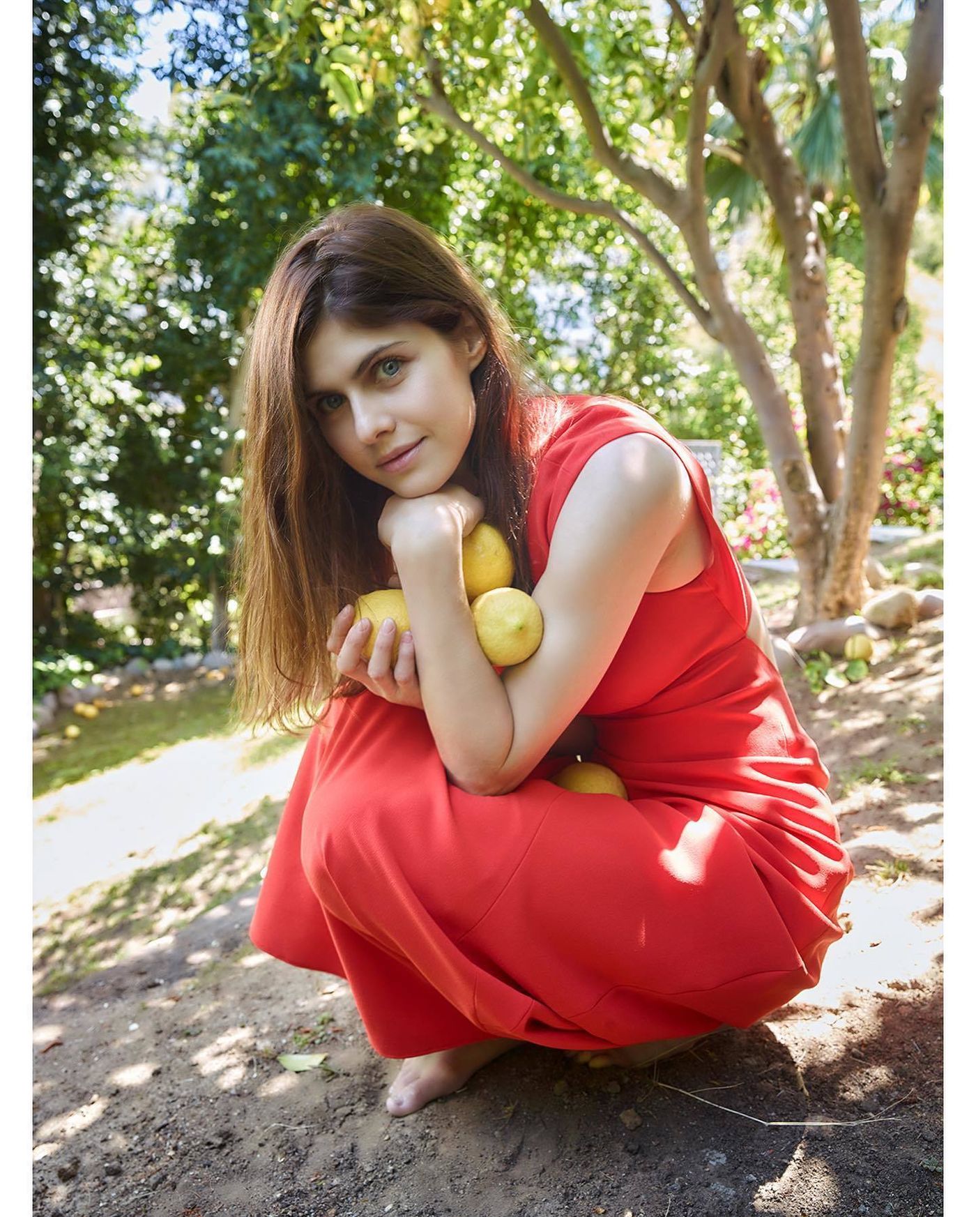 Alexandra Daddario Leg Photoshoot