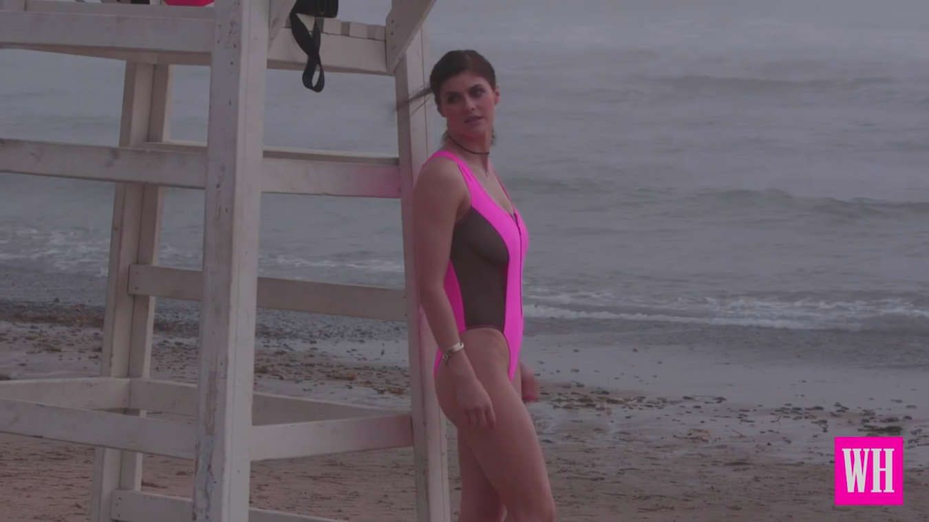 Alexandra Daddario Swimwear/Bikini Photoshoot