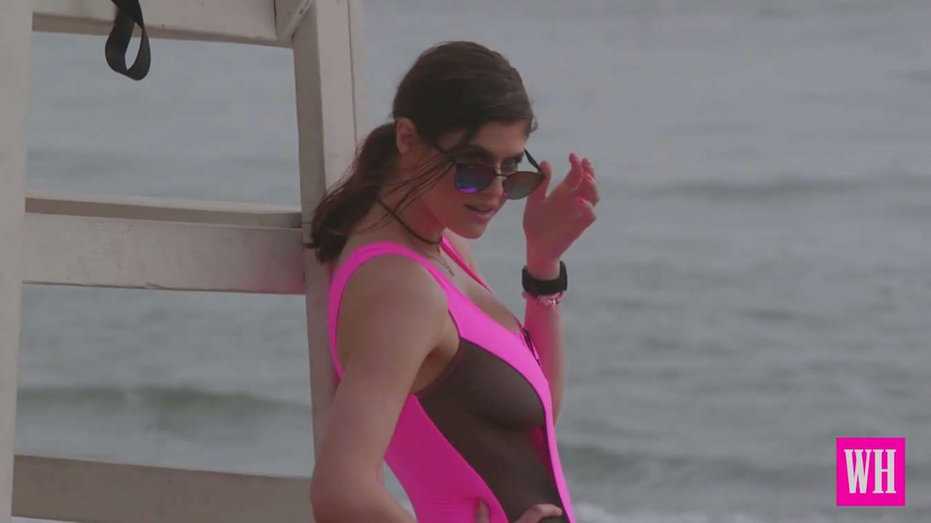 Alexandra Daddario Swimwear/Bikini Photoshoot