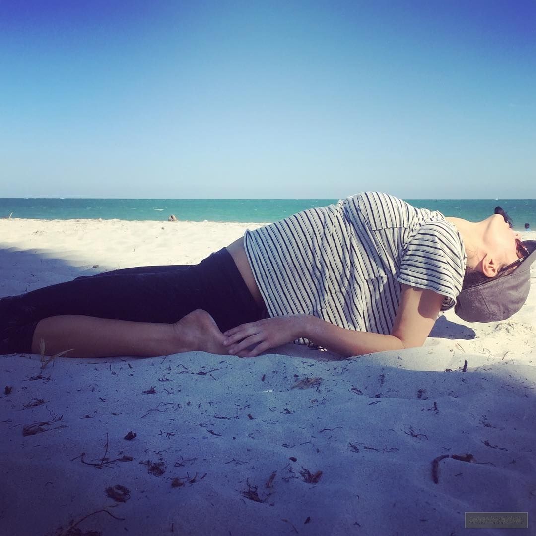 Alexandra Daddario Leg Photoshoot