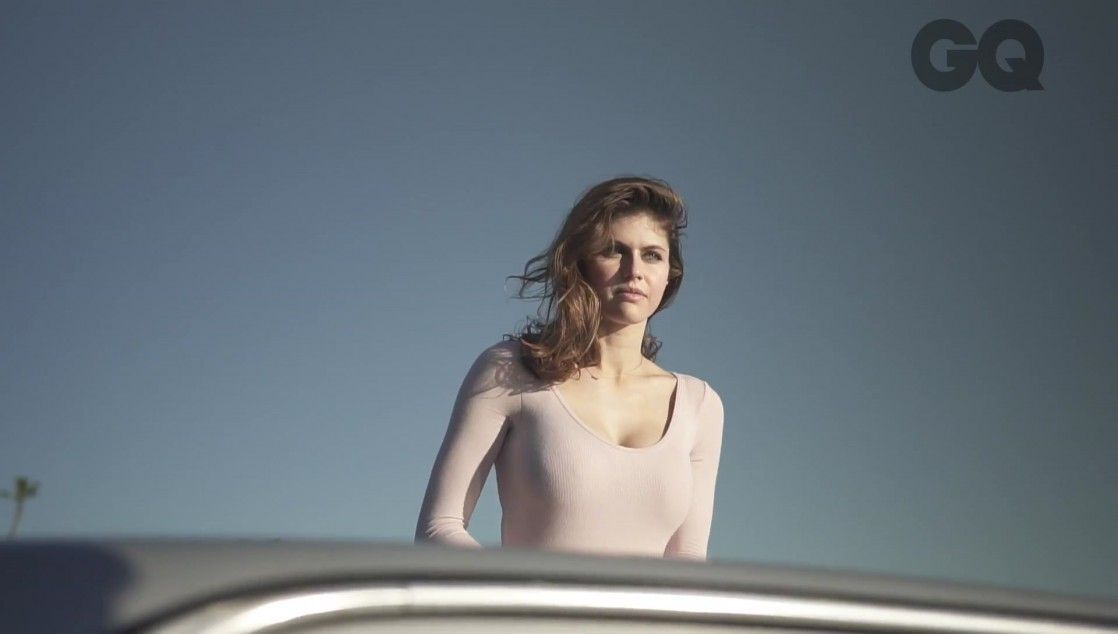 Alexandra Daddario Breast Photoshoot