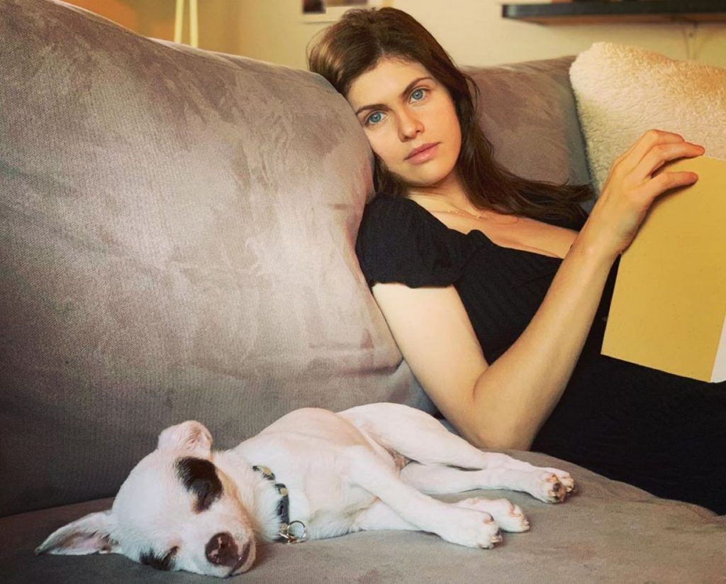 Alexandra Daddario Leg Photoshoot