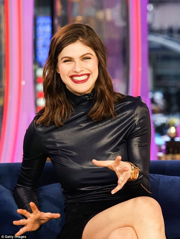 Alexandra Daddario Leg Photoshoot