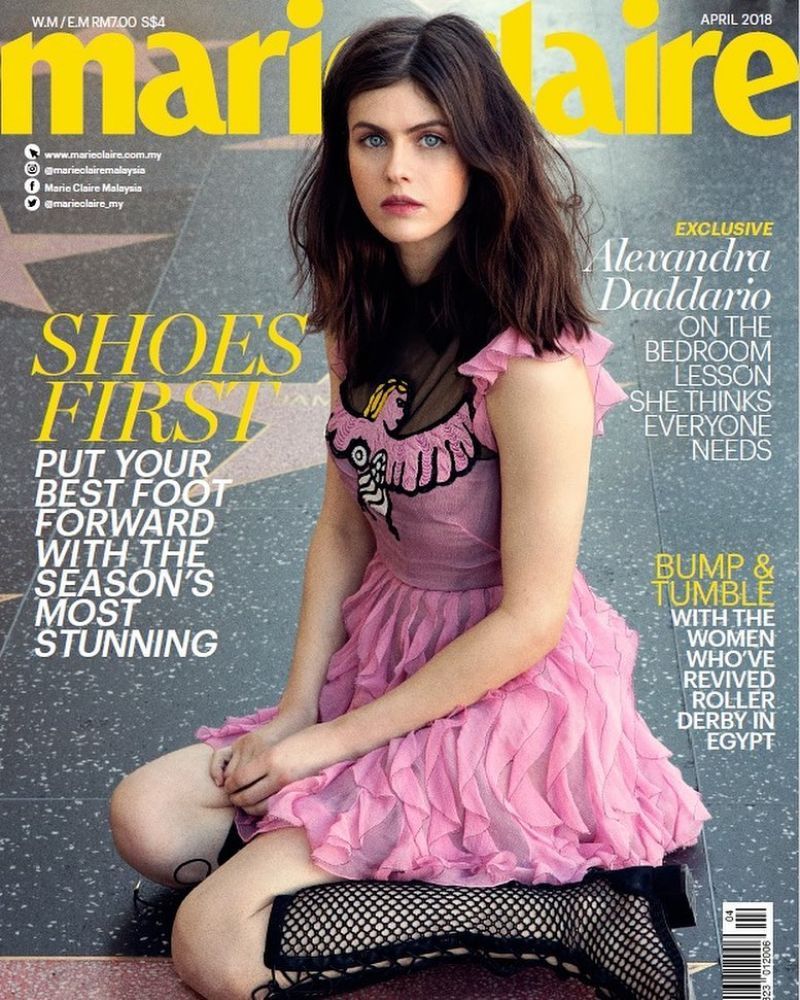 Alexandra Daddario Leg Photoshoot