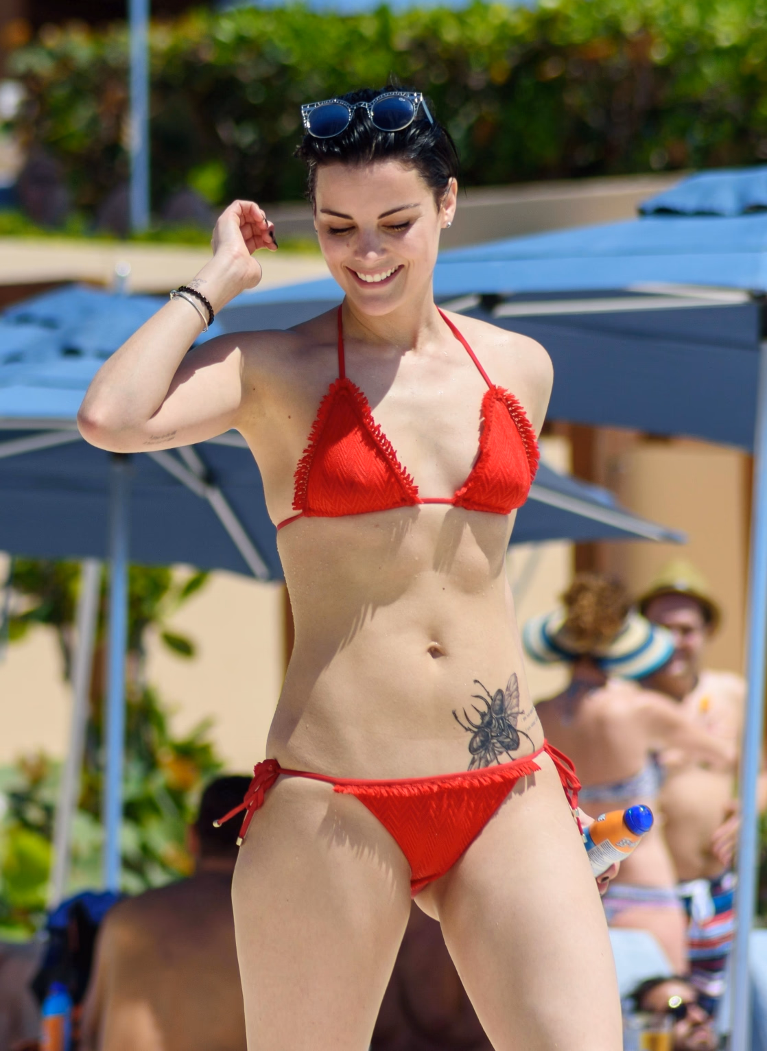 Jaimie Alexander Lingerie Photoshoot
