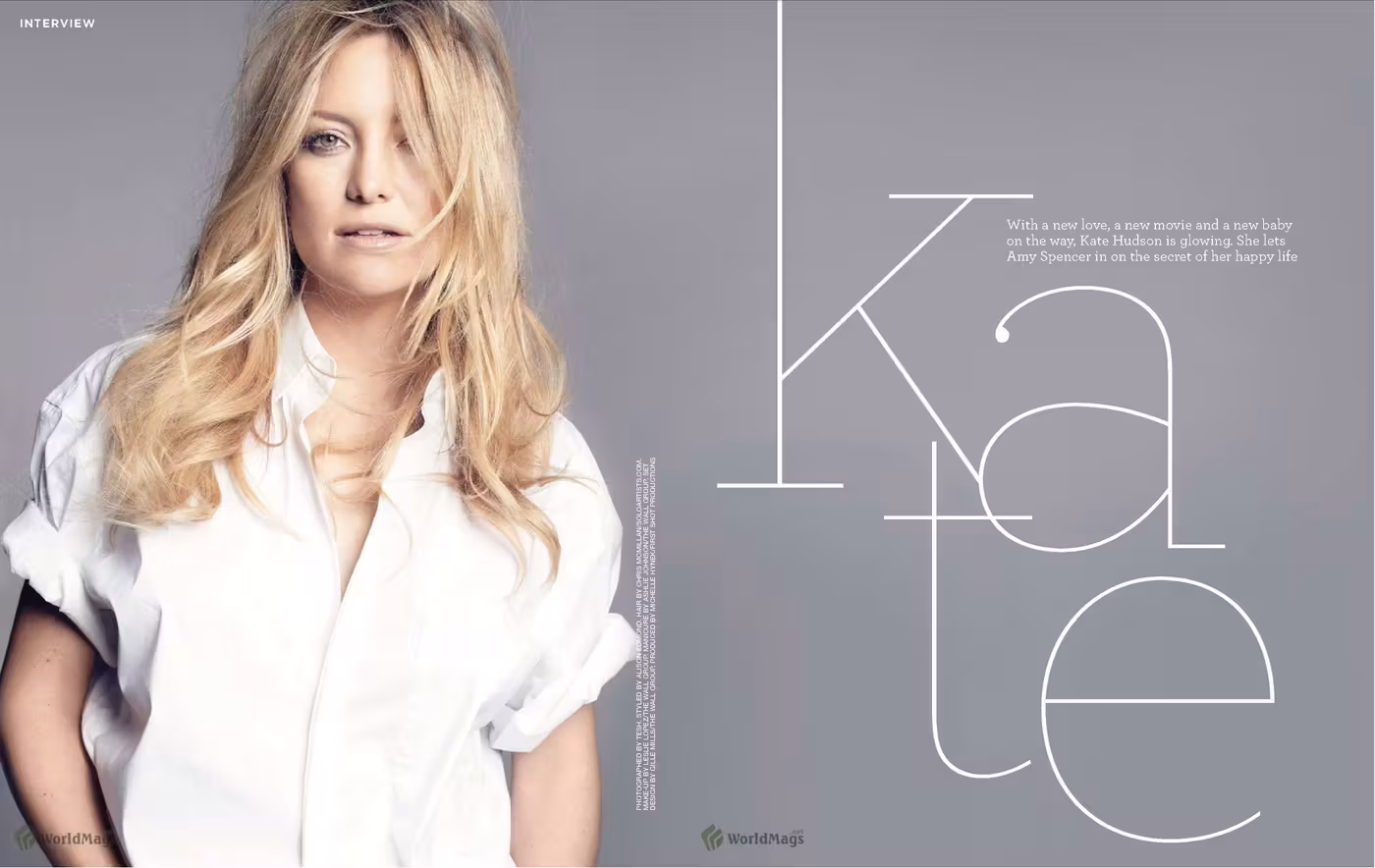 Kate Hudson  Photoshoot