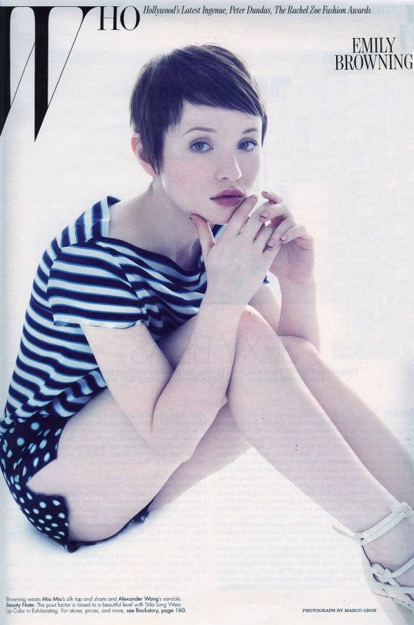 Emily Browning Leg Photoshoot