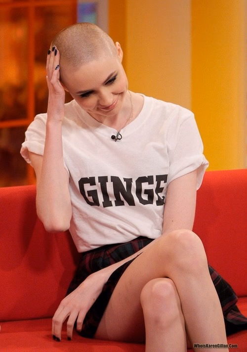 Karen Gillan Leg Photoshoot