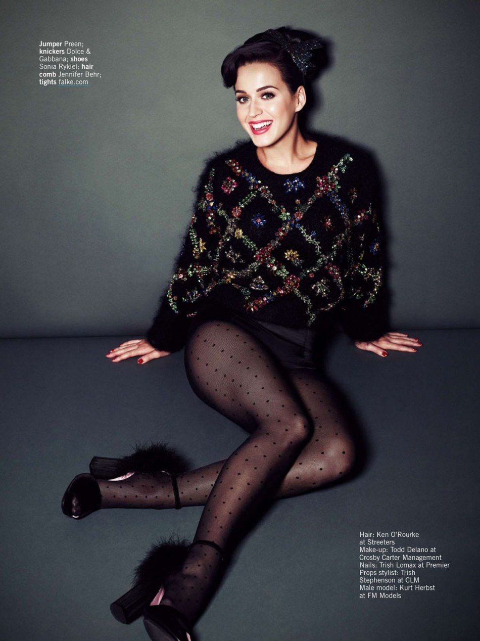 Katy Perry Leg Photoshoot