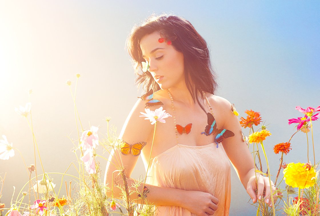 Katy Perry Lingerie Photoshoot