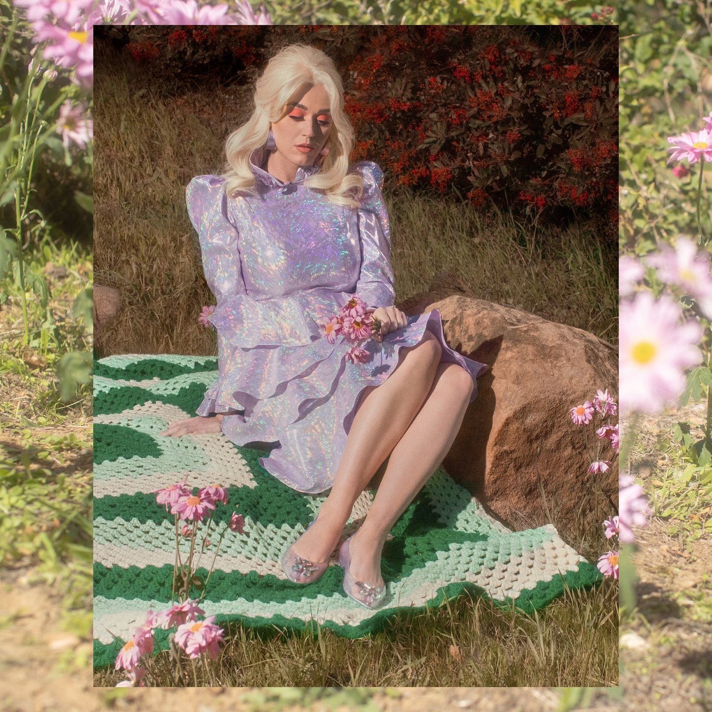 Katy Perry Leg Photoshoot