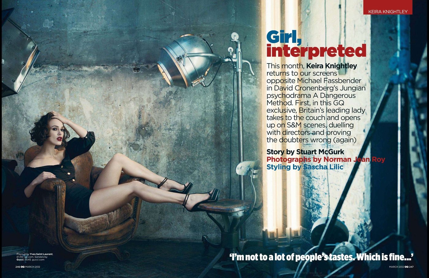 Keira Knightley  Photoshoot