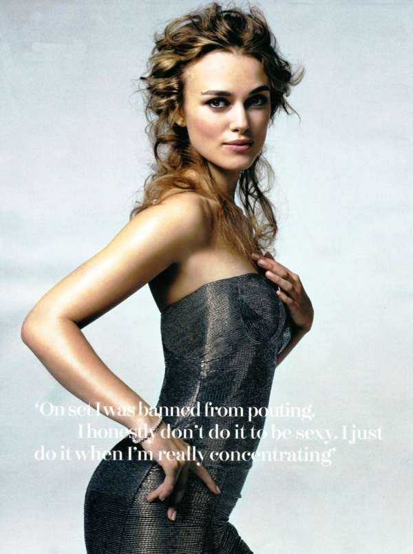 Keira Knightley Leg Photoshoot