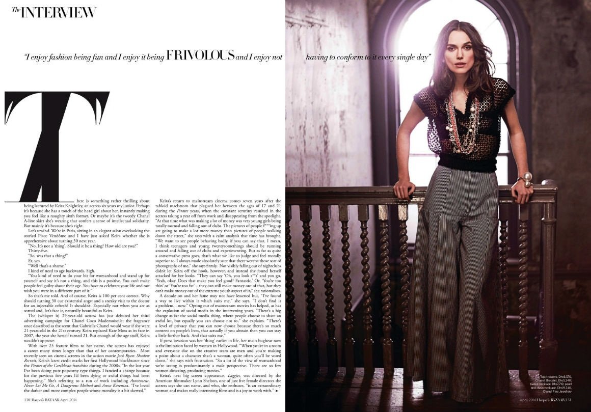 Keira Knightley  Photoshoot
