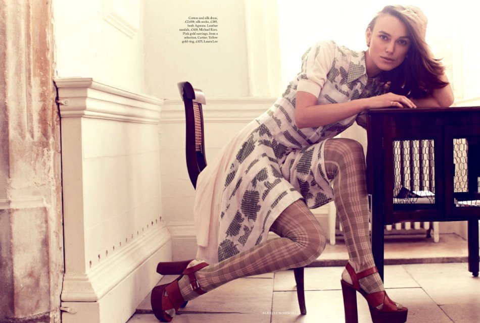 Keira Knightley Leg Photoshoot