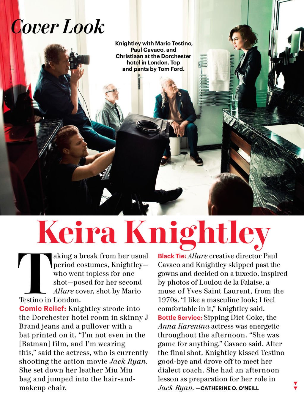 Keira Knightley  Photoshoot