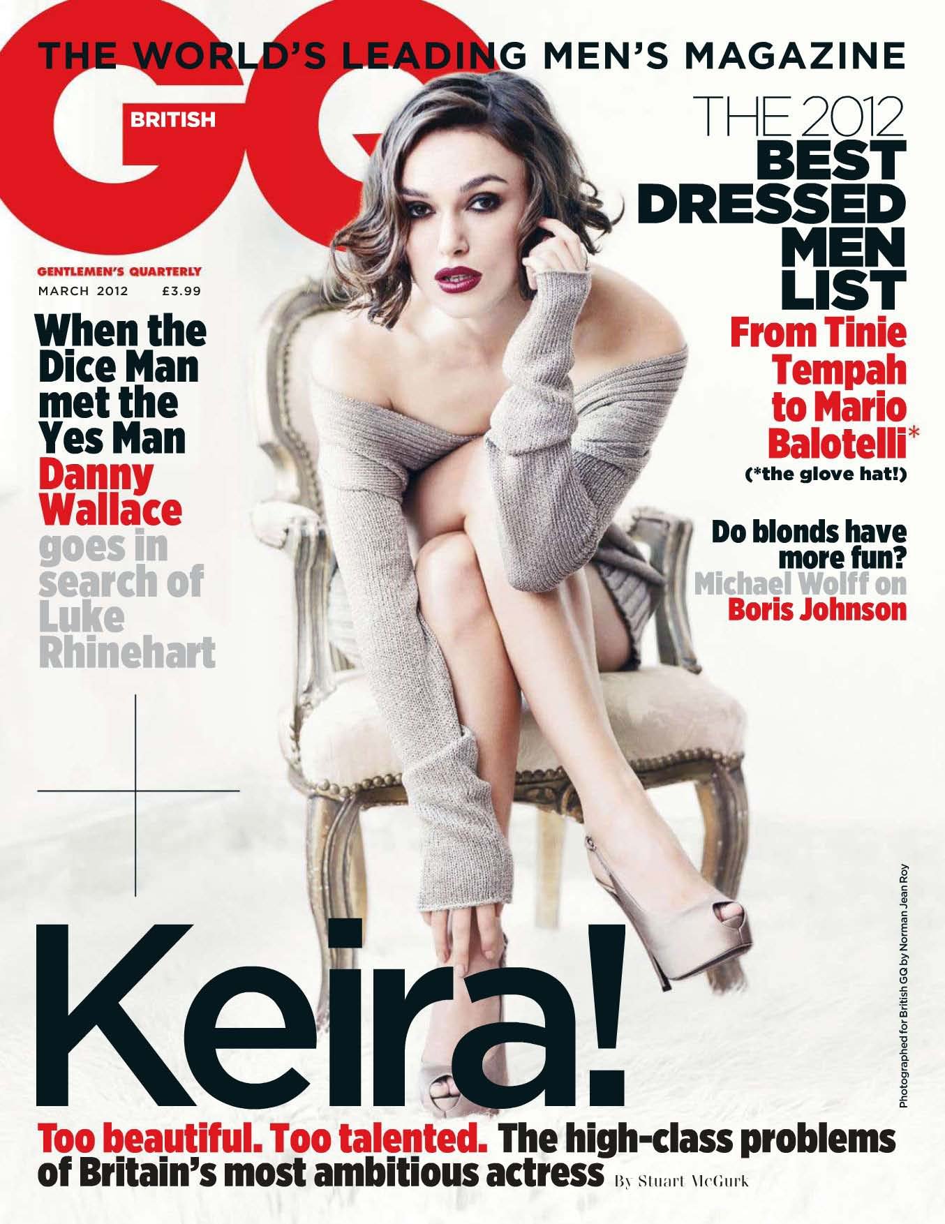 Keira Knightley Leg Photoshoot