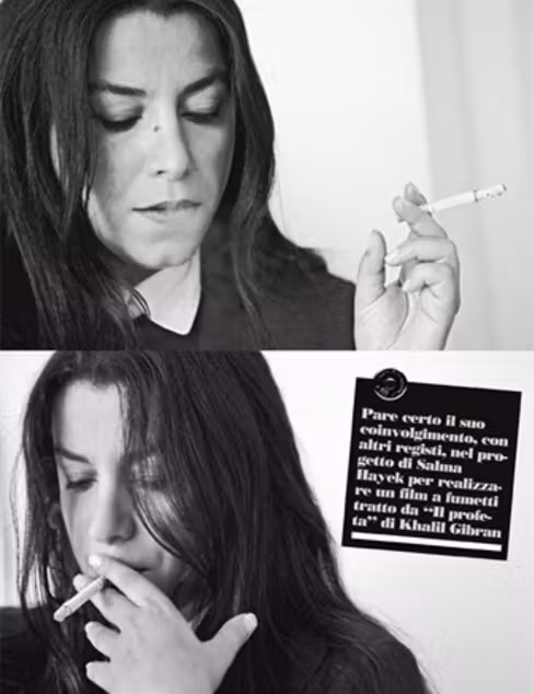 Marjane Satrapi  Photoshoot