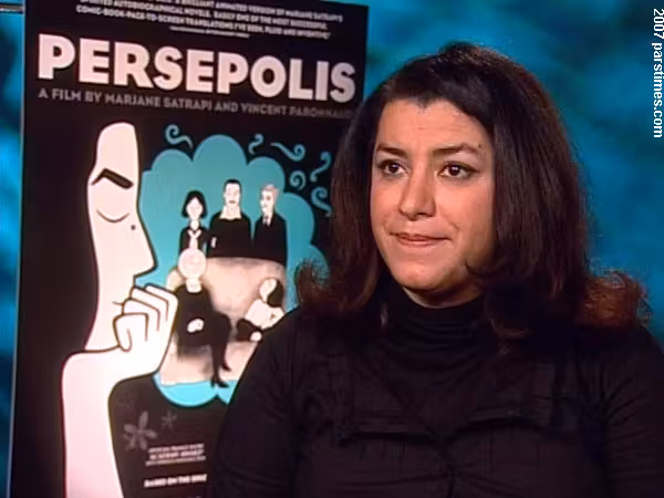 Marjane Satrapi  Photoshoot