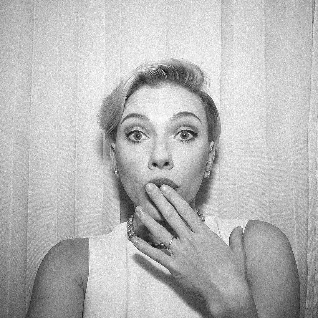 Scarlett Johansson Breast Photoshoot