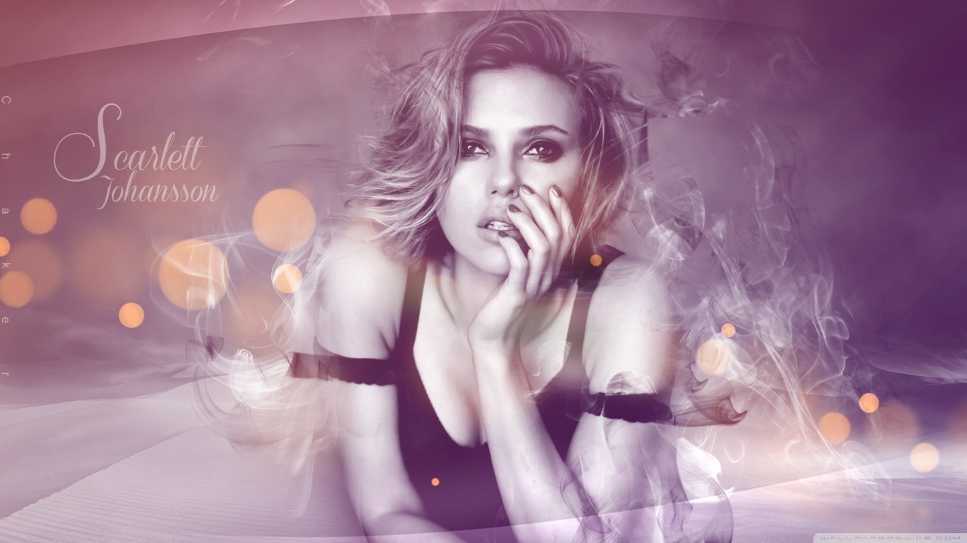 Scarlett Johansson Leg Photoshoot