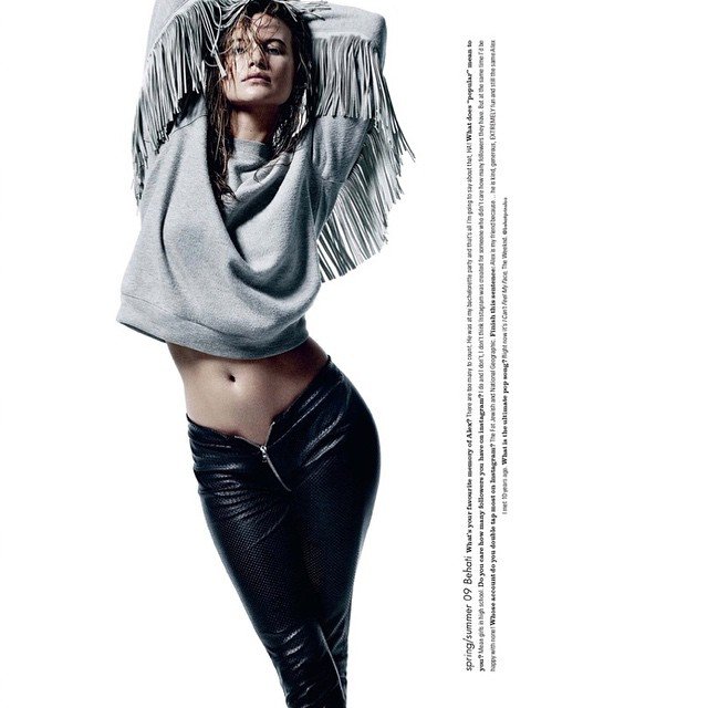 Behati Prinsloo Leg Photoshoot