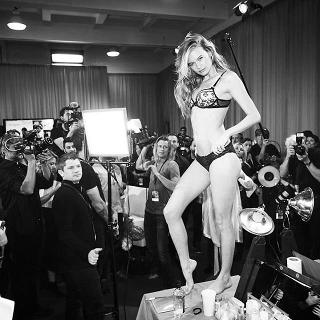 Behati Prinsloo Lingerie Photoshoot
