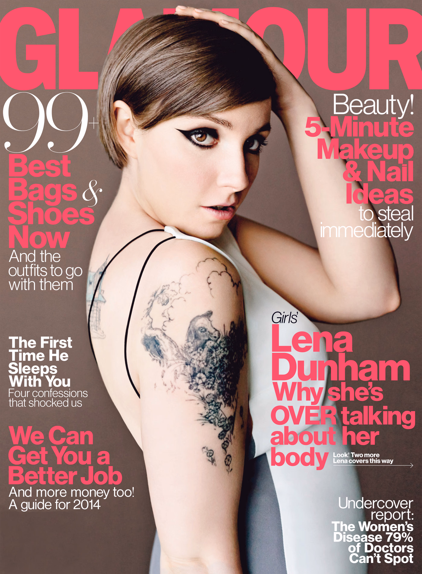 Lena Dunham Breast Photoshoot