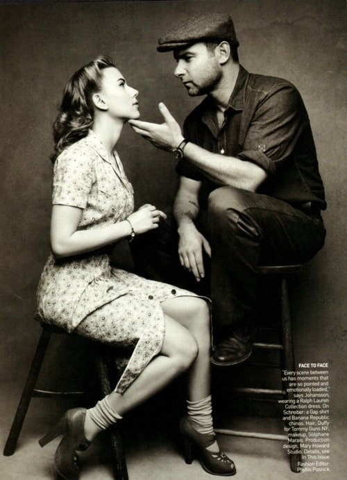 Scarlett Johansson Leg Photoshoot