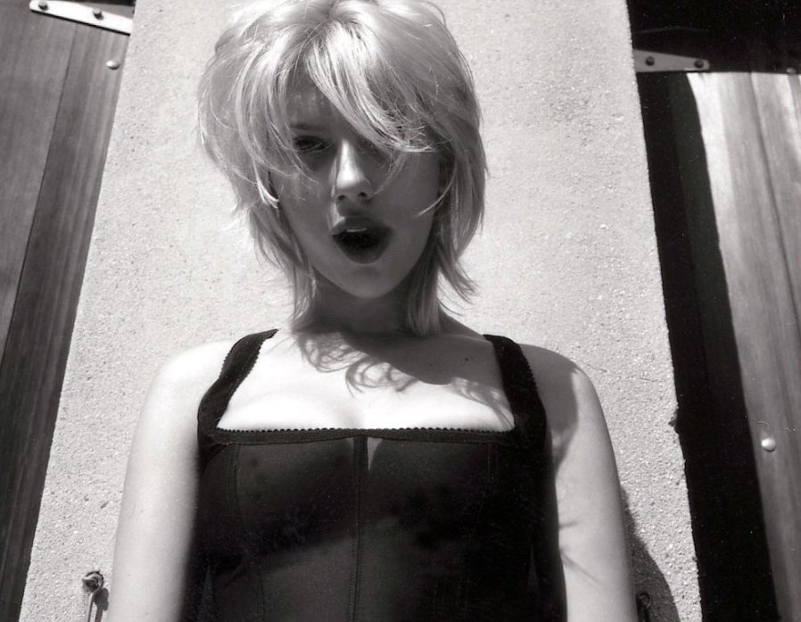 Scarlett Johansson Breast Photoshoot