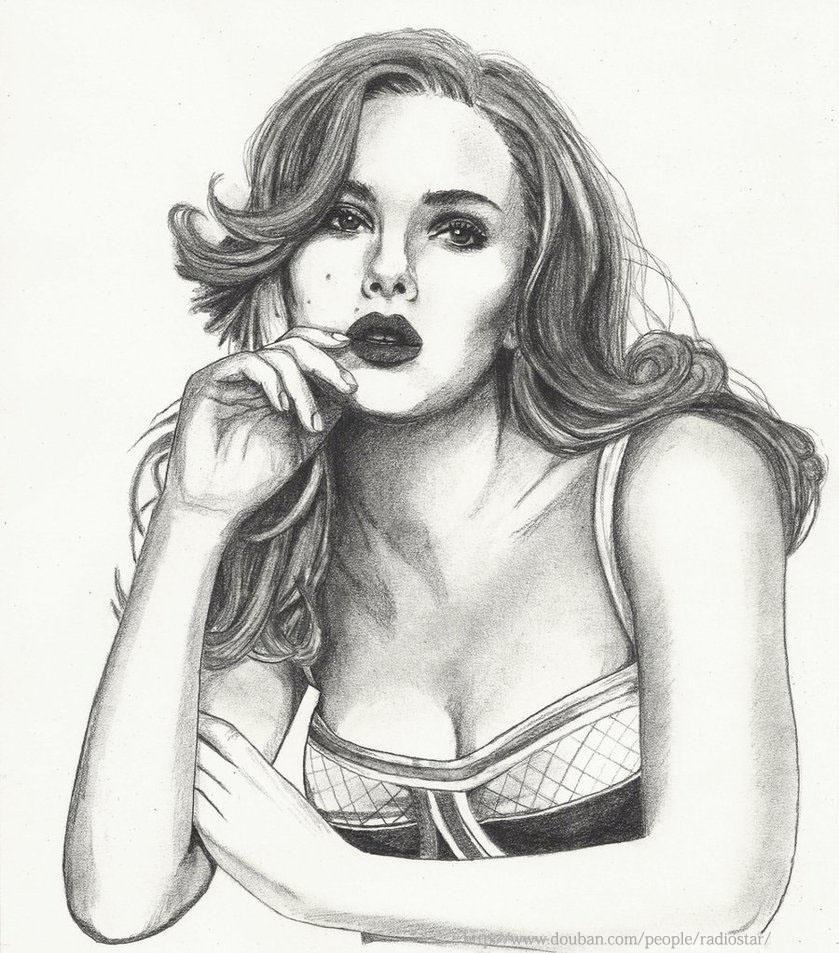 Scarlett Johansson Breast Photoshoot