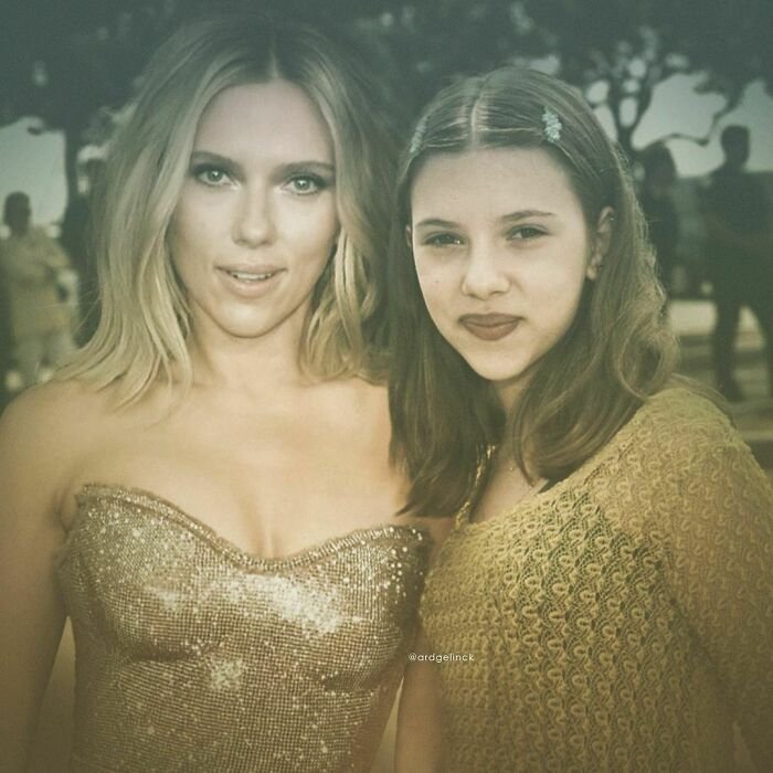 Scarlett Johansson Breast Photoshoot