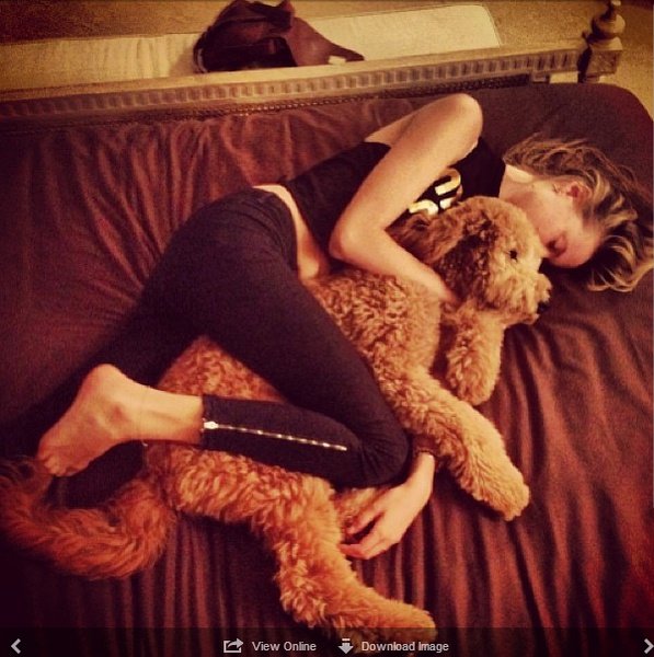 Behati Prinsloo Leg Photoshoot