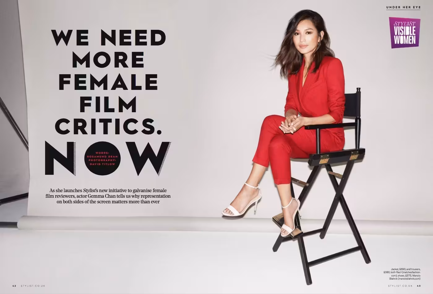 Gemma Chan  Photoshoot