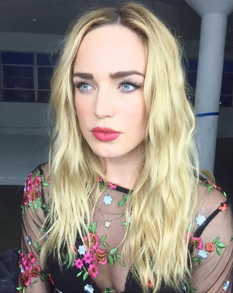 Caity Lotz Breast Photoshoot