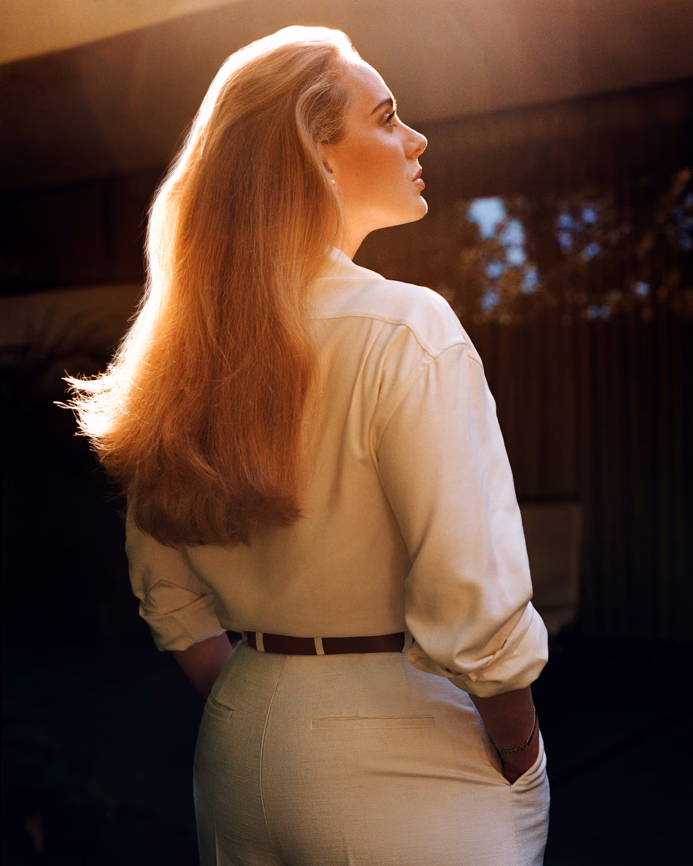 Adele Leg Photoshoot
