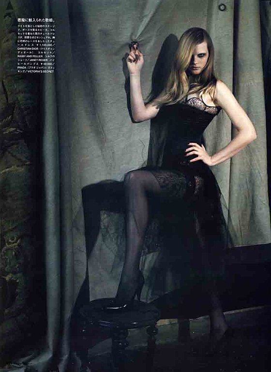 Anne Vyalitsyna Leg Photoshoot