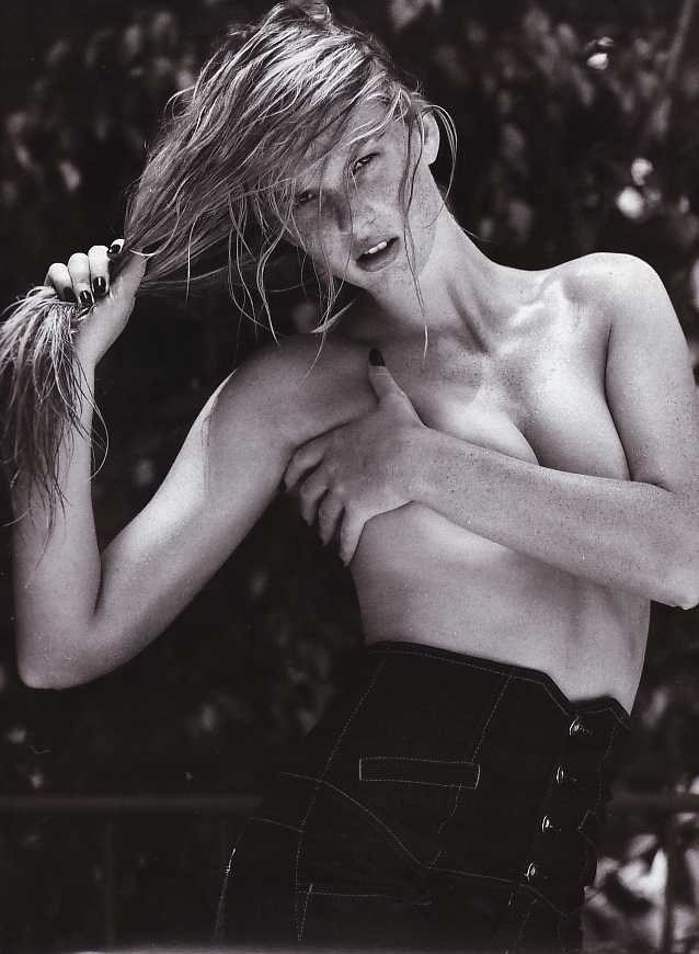 Anne Vyalitsyna Breast Photoshoot