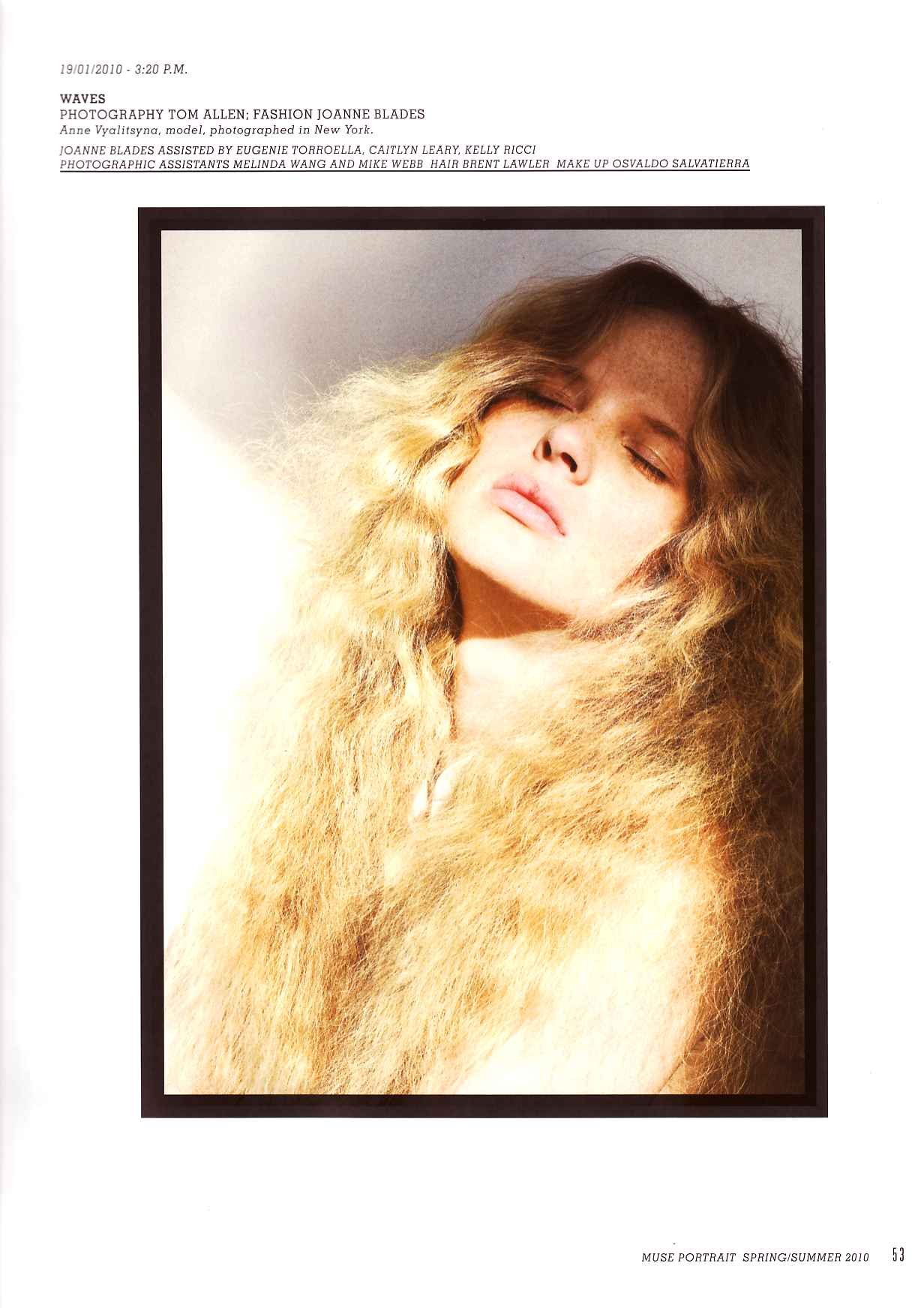 Anne Vyalitsyna  Photoshoot