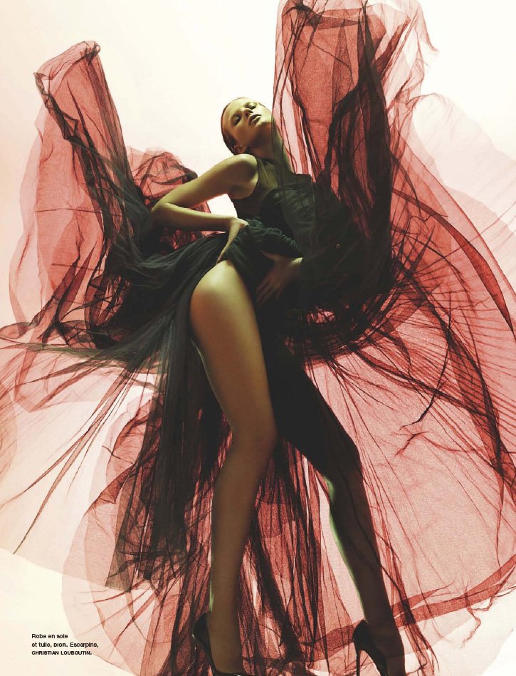 Anne Vyalitsyna Leg Photoshoot