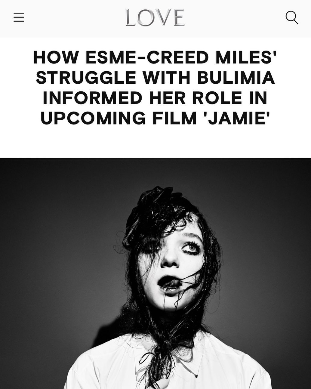 Esme CreedMiles  Photoshoot