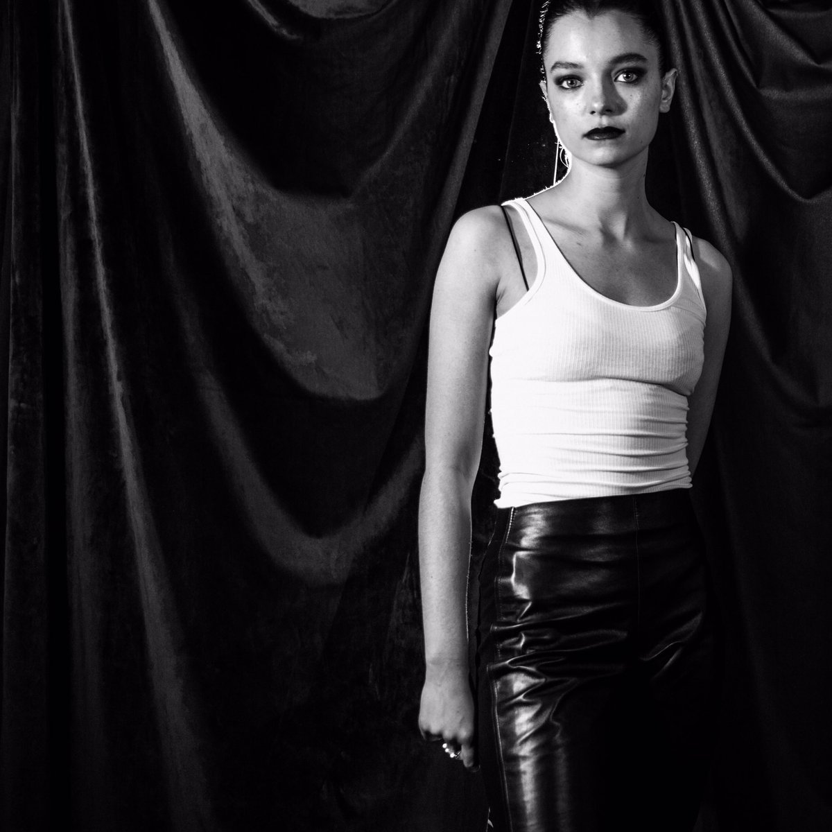 Esme CreedMiles Breast Photoshoot