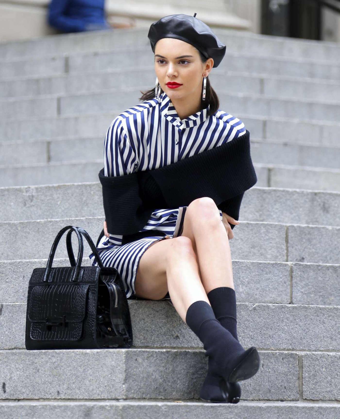 Kendall Jenner Leg Photoshoot