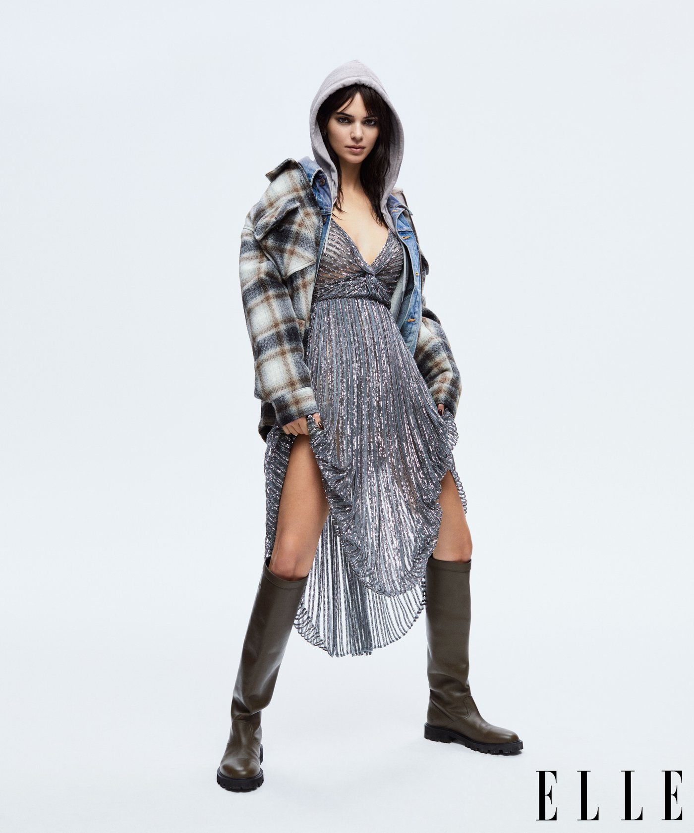 Kendall Jenner Leg Photoshoot