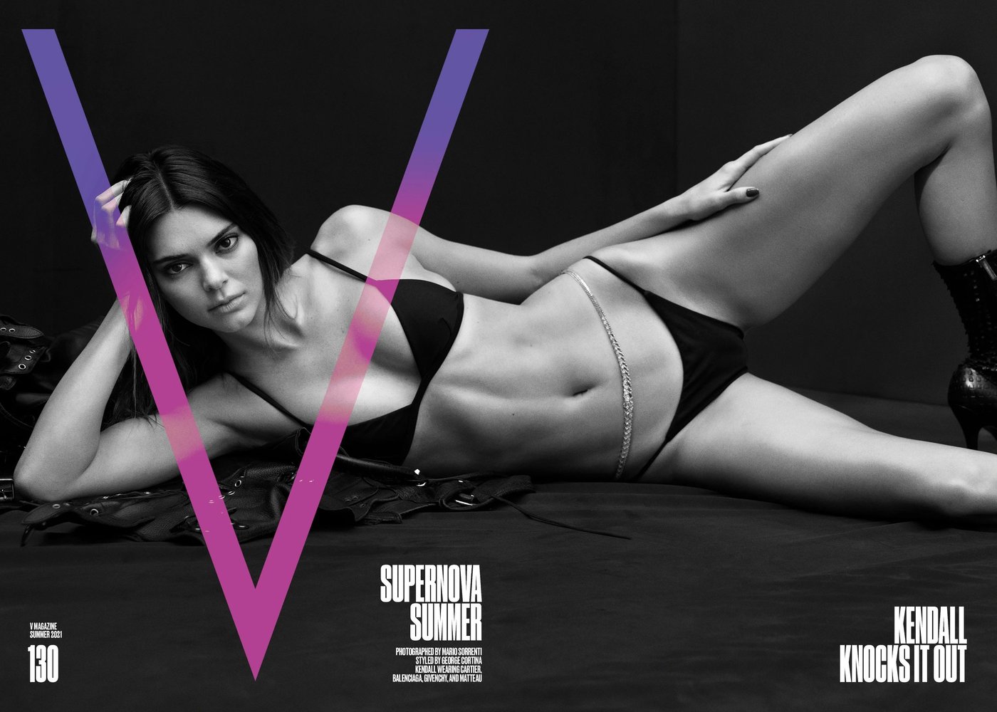 Kendall Jenner Leg Photoshoot