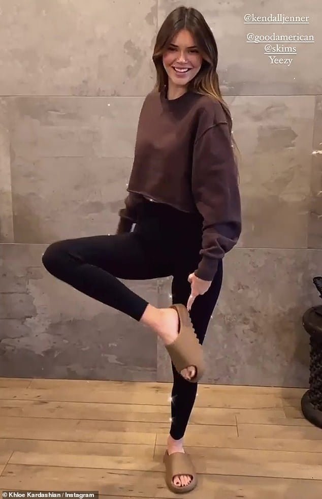 Kendall Jenner Leg Photoshoot
