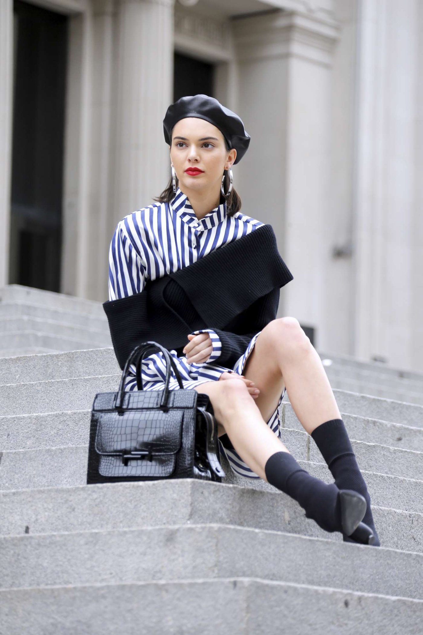 Kendall Jenner Leg Photoshoot