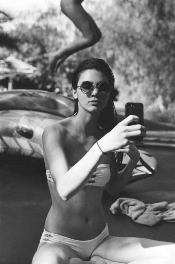 Kendall Jenner Lingerie Photoshoot